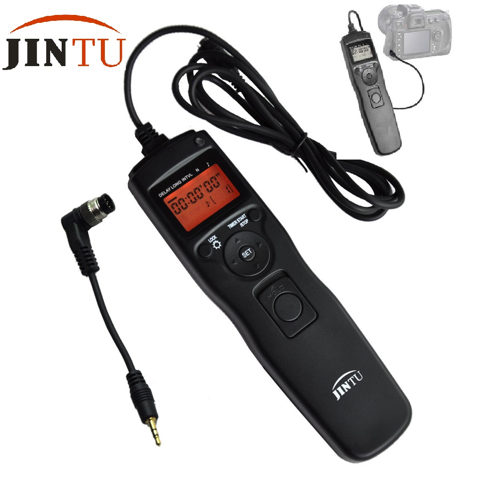 Timelapse Controller - JINTU cámara disparador LCD temporizador Control