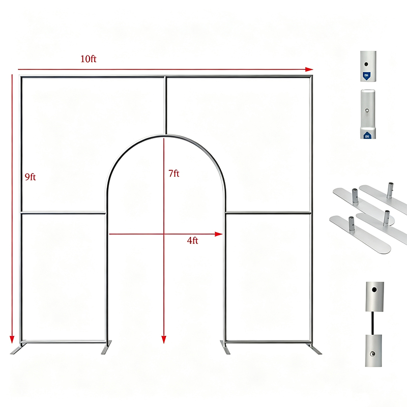 Arco de boda de aluminio de 10 - Photography Website reseña y precio