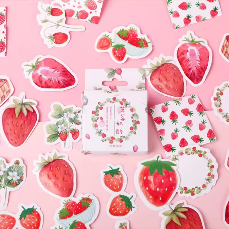 45 pegatinas de fresas para ál - Photography Magazine reseña y precio
