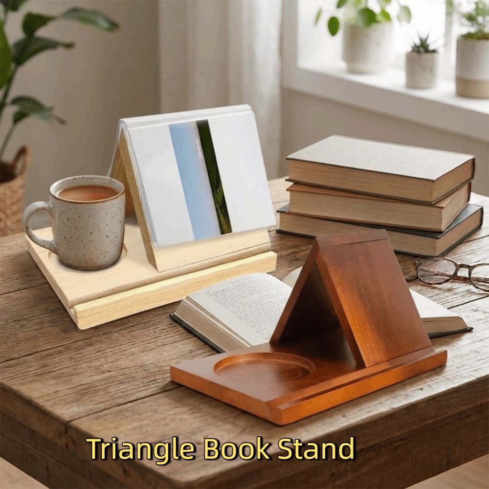 Soporte de Madera Triangular M - Photography Magazine reseña y precio