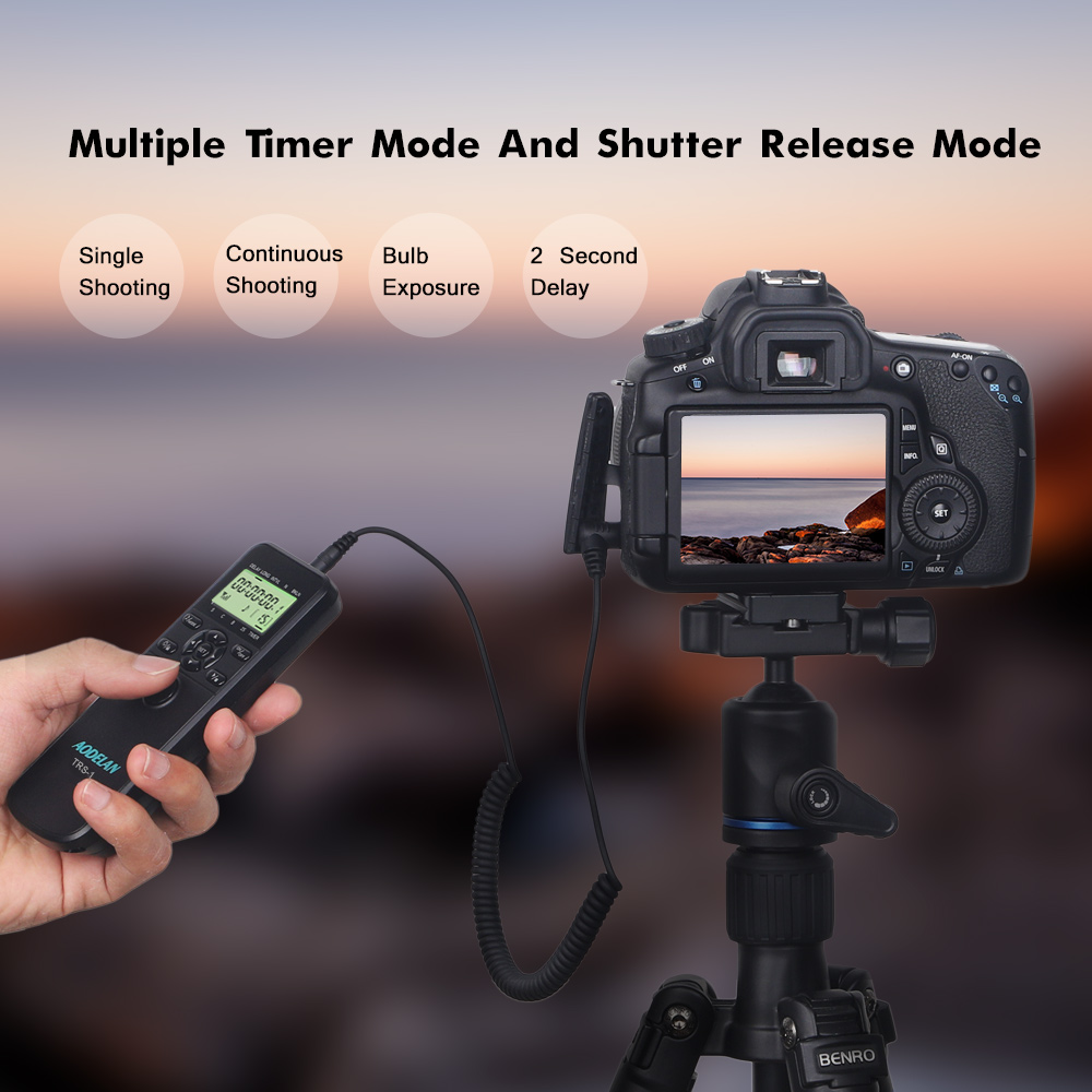 AODELAN TRS-1 Temporizador Int - Timelapse Controller reseña y precio