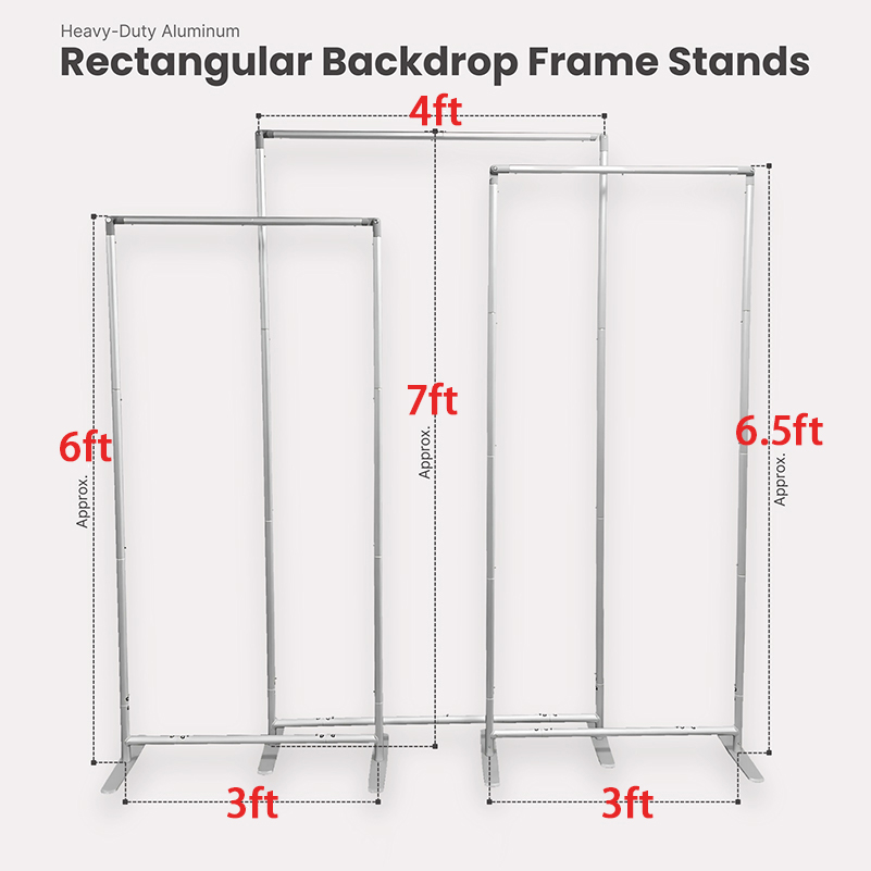 Juego de 3 Soportes Rectangula - Photography Website reseña y precio